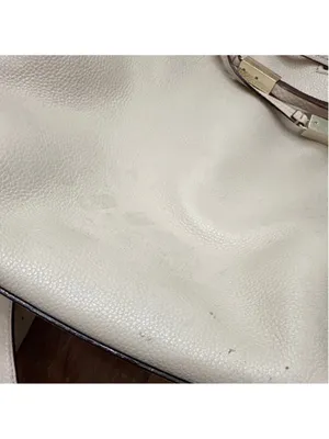 Kate Spade Beige Leather Backpack Purse thumbnail 4