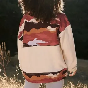 NWOT Free People Movement 1/2 zip Daybreak jacket chai size XS‎ thumbnail 4
