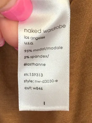 NAKED WARDROBE Long Sleeve Maxi Bodycon Dress thumbnail 5