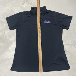 FAU Florida Atlantic University Owls Women's Tech Golf Polo Shirt SZ L Black thumbnail 5