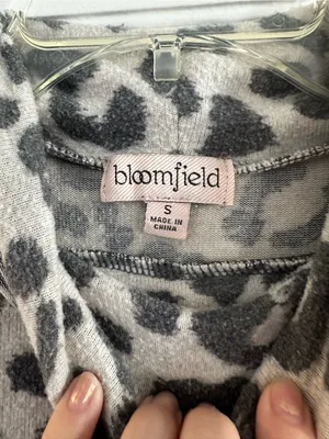 Leopard Print Turtleneck Sweater thumbnail 4