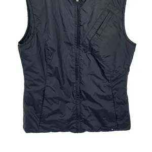 Burton Black Puffer Vest Large Lightweight Outdoor Snowboarding Zip‎ Up Women's thumbnail 3
