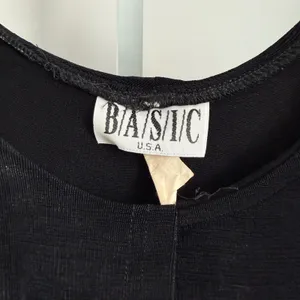 VTG‎ BASIC USA sz M Black Long Sleeve Ruffle Neck Maxi Dress Witchy Whimsygoth thumbnail 5