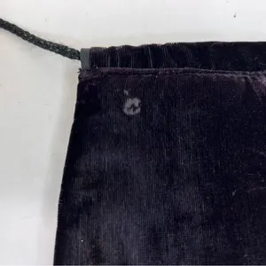 Vintage 70's Magid Handmade Black Velvet Formal Mini Bag thumbnail 9