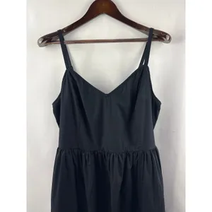 Women’s Old Navy XL Black Sleeveless Maxi Sundress thumbnail 2