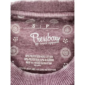 Women's SMALL Pressbox Minnesota Golden Gophers Vintage Wash Pullover Sweatshirt thumbnail 8