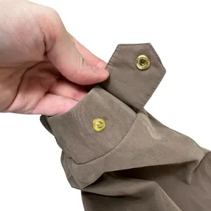 Braetan Tan Faux Suede Full Zip‎ Rumovable Hood Lined Insulated Coat Size M thumbnail 8