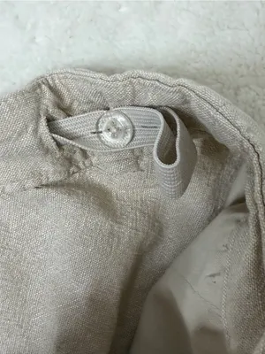 Old Navy Linen Shorts 3X Extra High Rise Taylor Adjustable Waist thumbnail 5