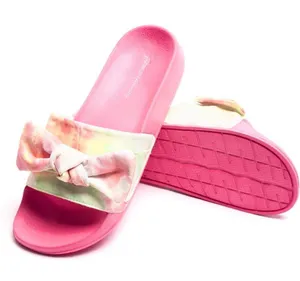 NWT Funky Monkey Womens Bowknot Casual Beach Slipon Sandals / Water Shoes Size:7 thumbnail 2
