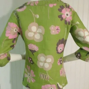 Boden floral tunic too green sizzle XS /4 thumbnail 2