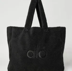 Alo yoga foxy Sherpa tote black NWT thumbnail 1