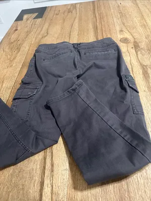 Express gray skinny cargo pants‎ size 8 thumbnail 4