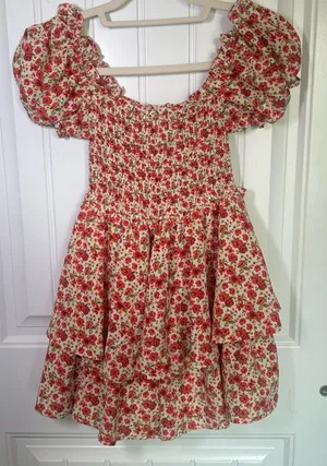 Altar'd State Floral Romper thumbnail 3
