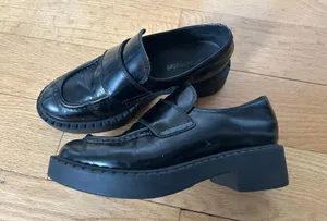 Jeffrey Campbell Black Loafers thumbnail 2