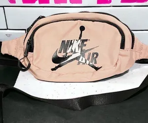Nike Air Jordan Women’s Crossbody Bag Waist Fanny Pack Coral‎ Pink 9A0260-A7F thumbnail 1