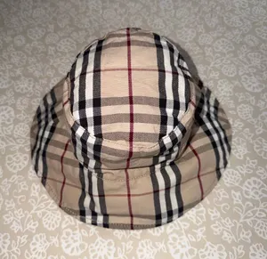 Burberry Plaid Bucket Hat thumbnail 1