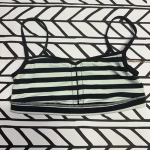 Lululemon Pirouette Bra in Sea Stripe Mint Moment Black size 6 thumbnail 3