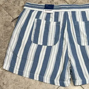 Old Navy High Waisted Textured Pull On Cotton Shorts 5” NEW Size XXL thumbnail 7