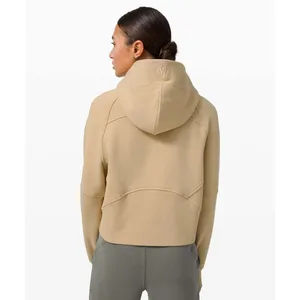 Lululemon Scuba Oversized 1/2 Zip Hoodie in Trench Beige Size XS/S‎ thumbnail 2