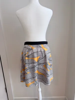 Loft Fern Cascade Ruffle Skirt thumbnail 5