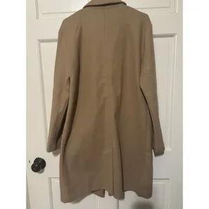 Camel Colored Women's Peacoat Medium‎ Coat Jacket Tan thumbnail 2