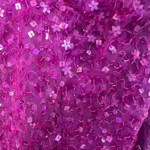 Mac Duggal 5674 Ruffle V-Neck Sequin Dress NWT Size 10 thumbnail 8