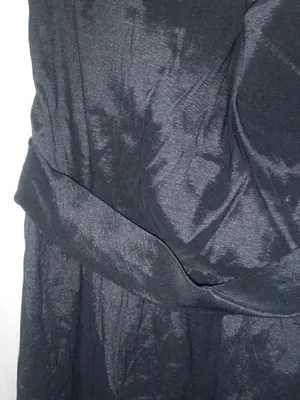 Janette Plus L Strapless Black Formal Mini Dress Funeral thumbnail 3