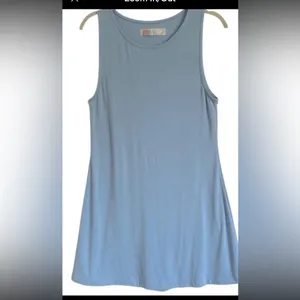 Free People Fp Beach Essential Blue Bell Mini Dress Size Medium thumbnail 4