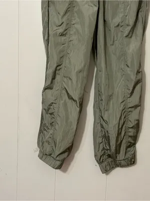 FP Movement The Way Home Jogger Pants Olive Green Nylon High Rise Size M thumbnail 4