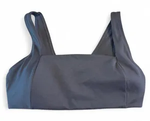 Victoria's Secret Square Neck Sports Bra Slate Gray Blue 38C thumbnail 1