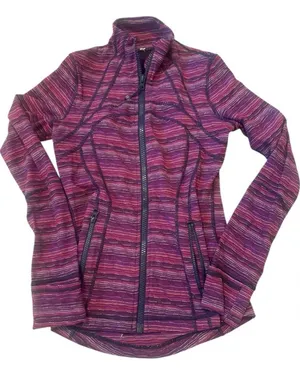 Lululemon space dye regal plum jacket thumbnail 1
