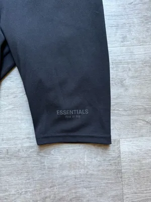 Fear Of God Essentials Black Biker Shorts Size XS Mid Rise thumbnail 3
