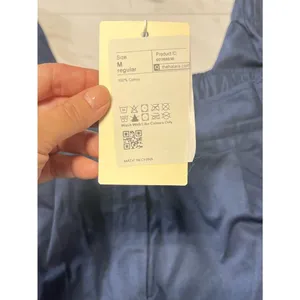 NWT Halara Casual Cotton Joggers with pockets Moonlit Ocean Blue size M thumbnail 5