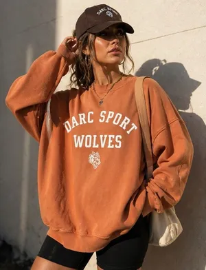 Darc Sport Wolves Sweatshirt Mojave Sky Limited 530/1000 XL Oversized thumbnail 1