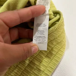 Aerie Green Ribbed Zip Up Cropped Jacket Size M Casual Utility Shacket thumbnail 9