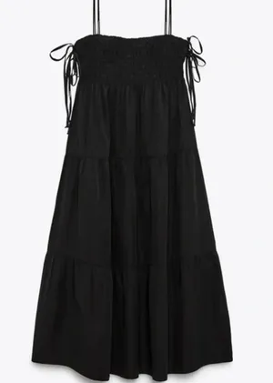Black Zara maxi dress  thumbnail 1