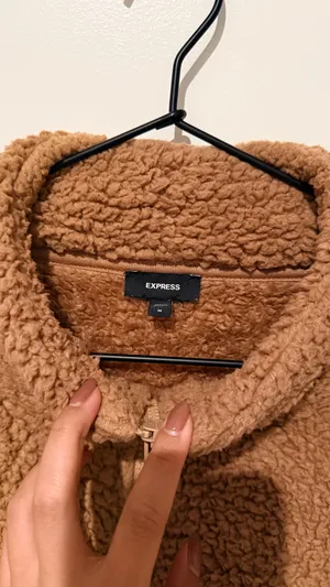 Express faux fur jacket thumbnail 3