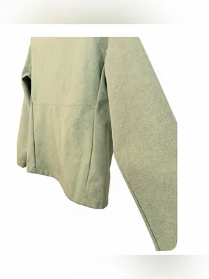 Quince Women’s Soft-shell Fleece Lined Full Zip Heather Olive Oil Jacket Size XS thumbnail 15