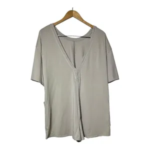 Free People Movement Hot Shot Tan Romper Tee, Small thumbnail 4