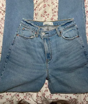 Abercrombie The 90s Slim Straight Ultra High Rise 27/4R thumbnail 2