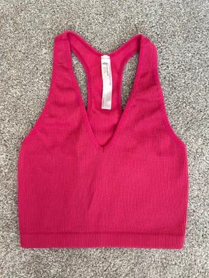 FP Movement Free Throw Pink Crop Tank XS thumbnail 1