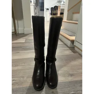 Etienne Aigner Legacy II Riding Boots. size 8 M Dark Brown (Truffle) thumbnail 2