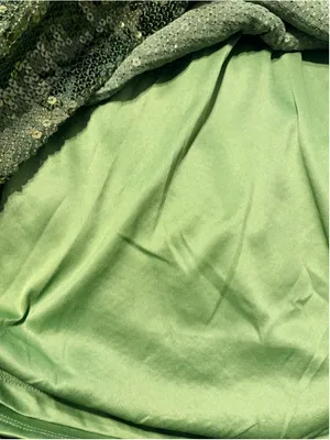 Scoop Women's Sequin Mini Dress with Ruffled Hem Size XL 16/18 (~20” PTP) NWT thumbnail 6