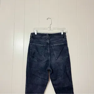 Good American Good Curve Crop Skinny Jeans Raw Hem Size 8/29 thumbnail 10