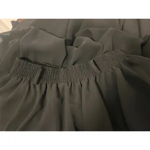 Boutique Women’s Chiffon Elegant Timeless Maxi Skirt Black Small thumbnail 4