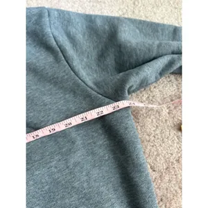Parke Stormy Grey Turtleneck Sweatshirt S/M Minimalist Capsule Fleece thumbnail 8