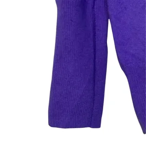 J.Crew Womens Italian Cashmere V-Neck Sweater Purple Relaxed Fit M 29660 thumbnail 5