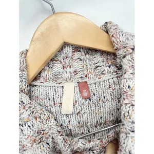 Anthropologie Cowl Neck Space Dye Sweater Size XS Multi Marl Knit‎ Pullover thumbnail 7