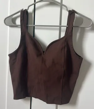 Brown Abercrombie Tank thumbnail 1