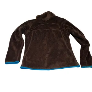 Patagonia Re-Tool Snap-T Fleece Pullover Brown Turquoise Gorpcore Women XS thumbnail 2